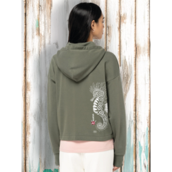 Sea Horse Organic Hooded Sweat Shirt