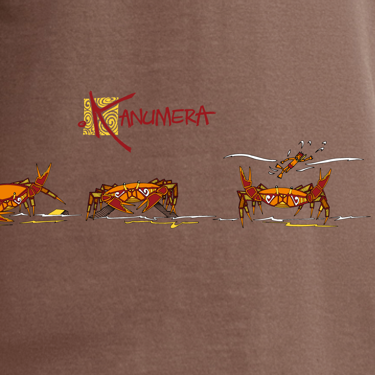 Haka of the Crabs Adult T-shirt
