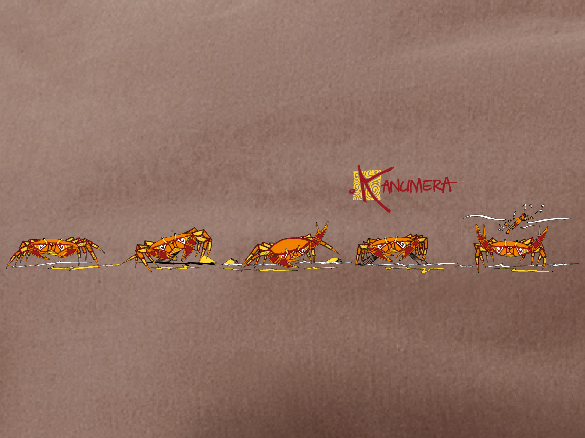 Haka of the Crabs Adult T-shirt