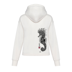 Sea Horse Organic Hooded Sweat Shirt