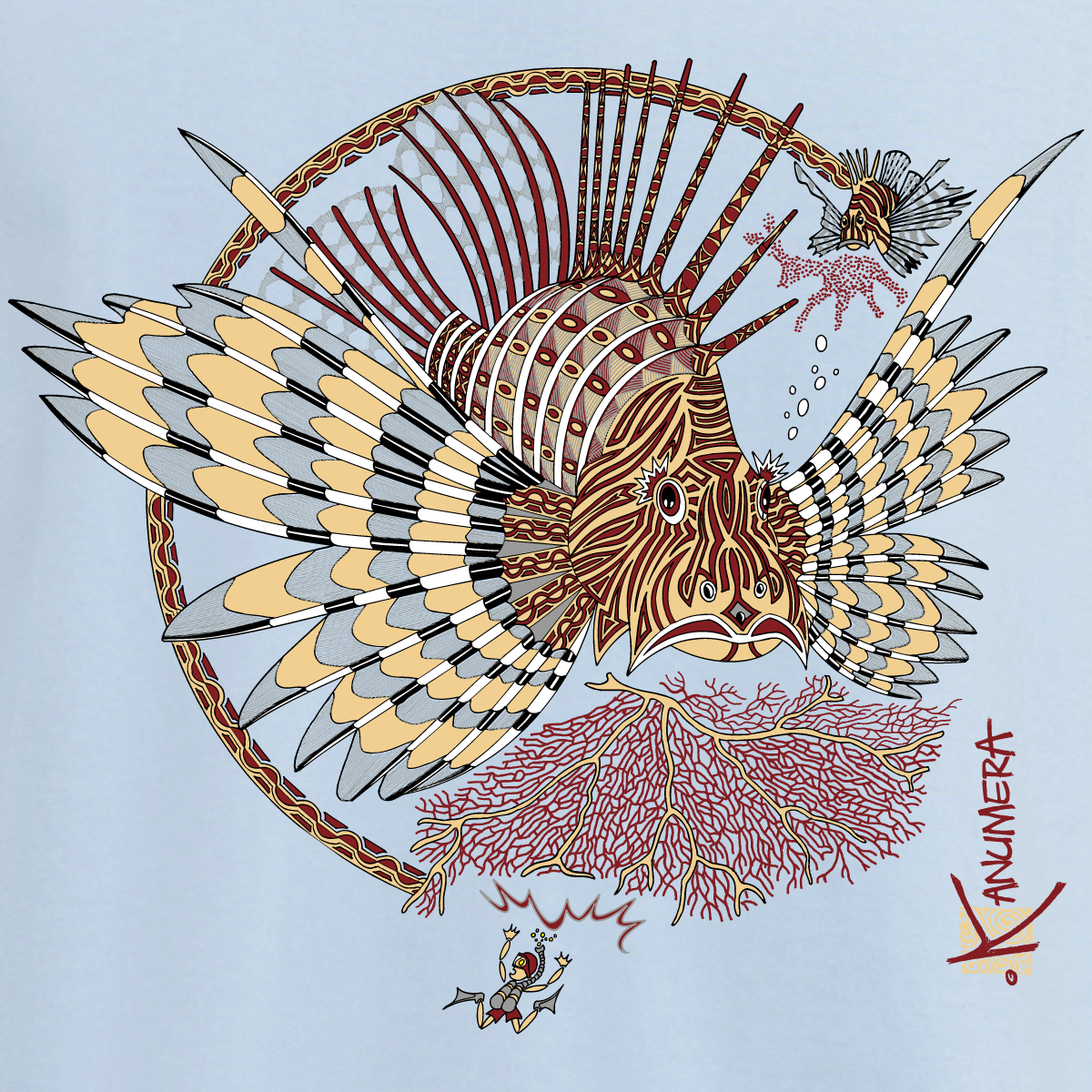 Scorpion Fish Adult T-shirt