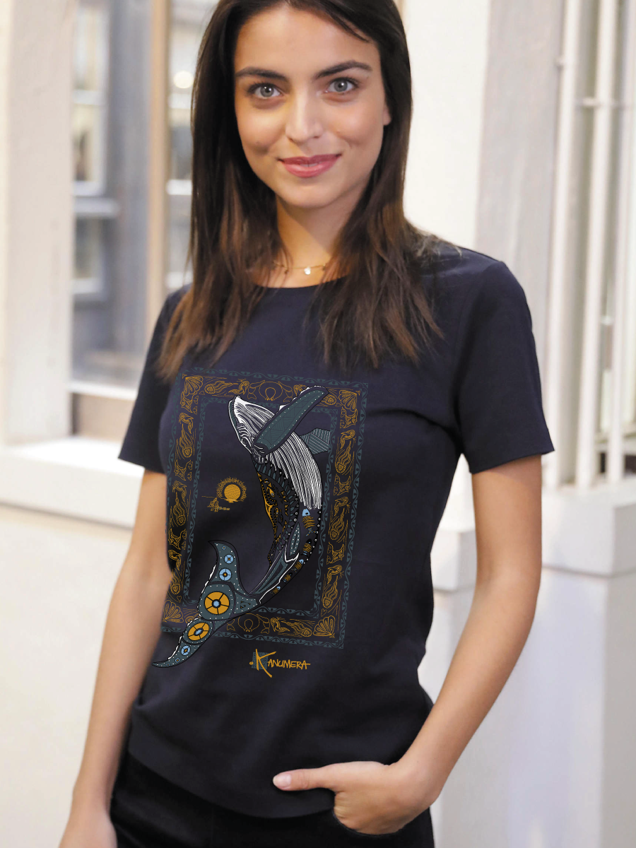 T-shirt Bio Origine Femme La Baleine