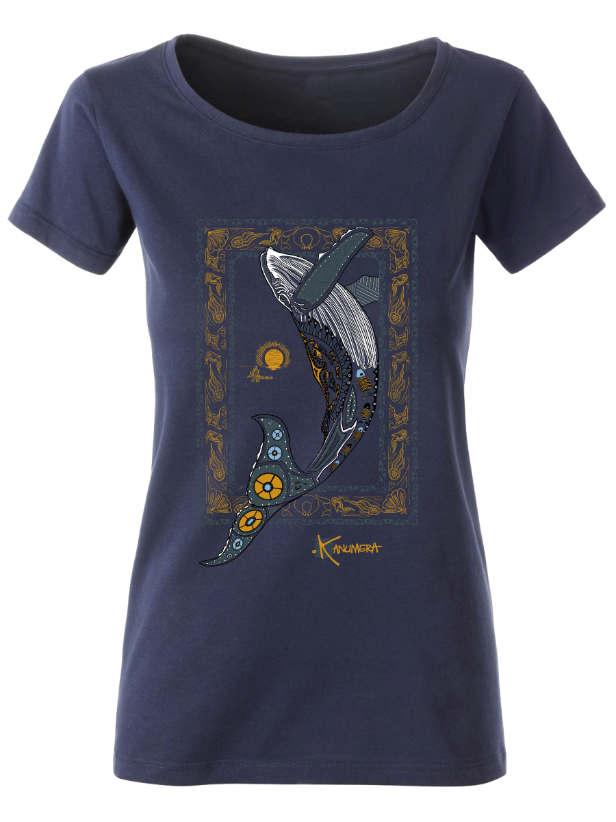 T-shirt Bio Origine Femme La Baleine