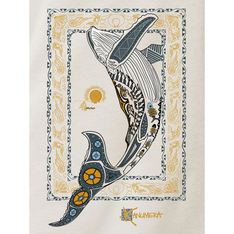 Whale Organic Ladies T-shirt