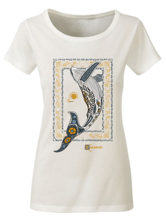 T-shirt Bio Origine Femme La Baleine