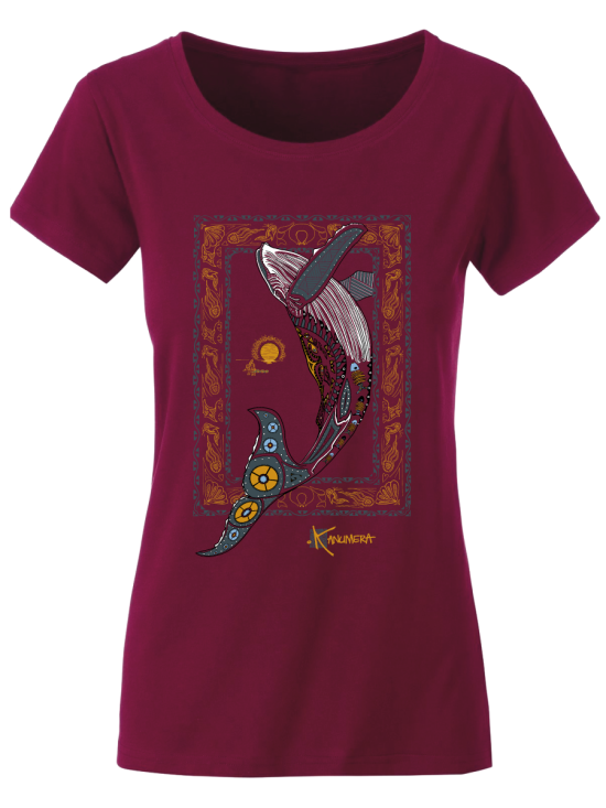 T-shirt Bio Origine Femme La Baleine