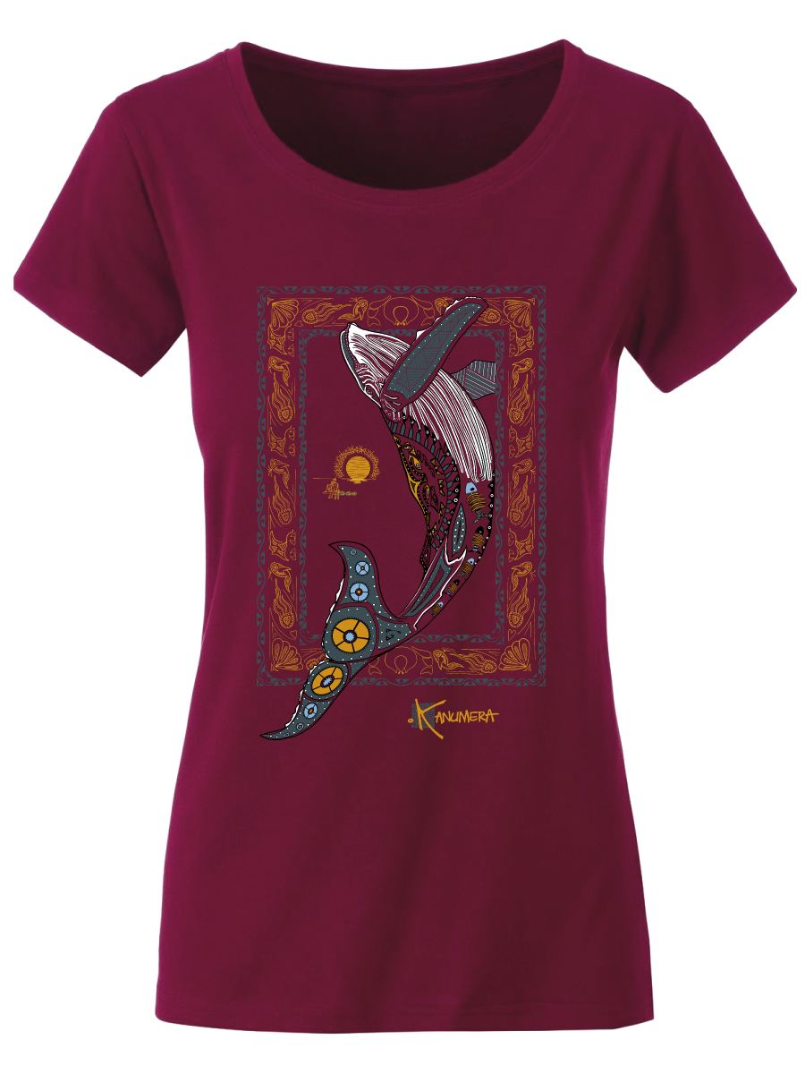 T-shirt Bio Origine Femme La Baleine