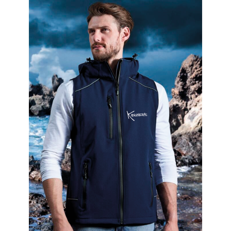 Ray hooded softshell Vest
