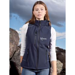 Bodywarmer Softshell Capuche Femme La Raie Tatoo