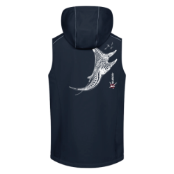 Bodywarmer Softshell Capuche La Raie Tatoo
