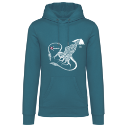 Squid Organic Hooded Sweat Shirt