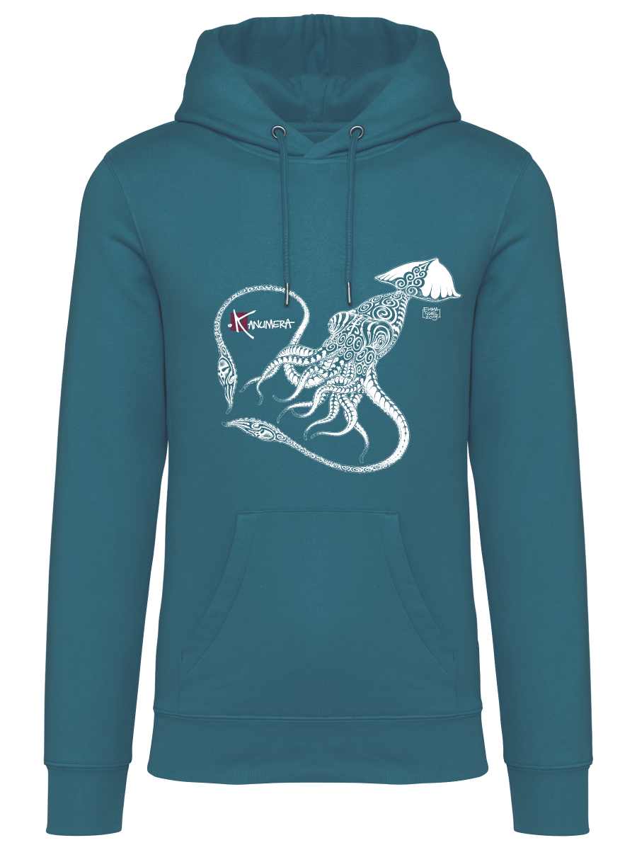Squid Organic Hooded Sweat Shirt