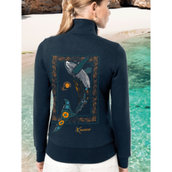 Veste Molleton Femme Origine La Baleine