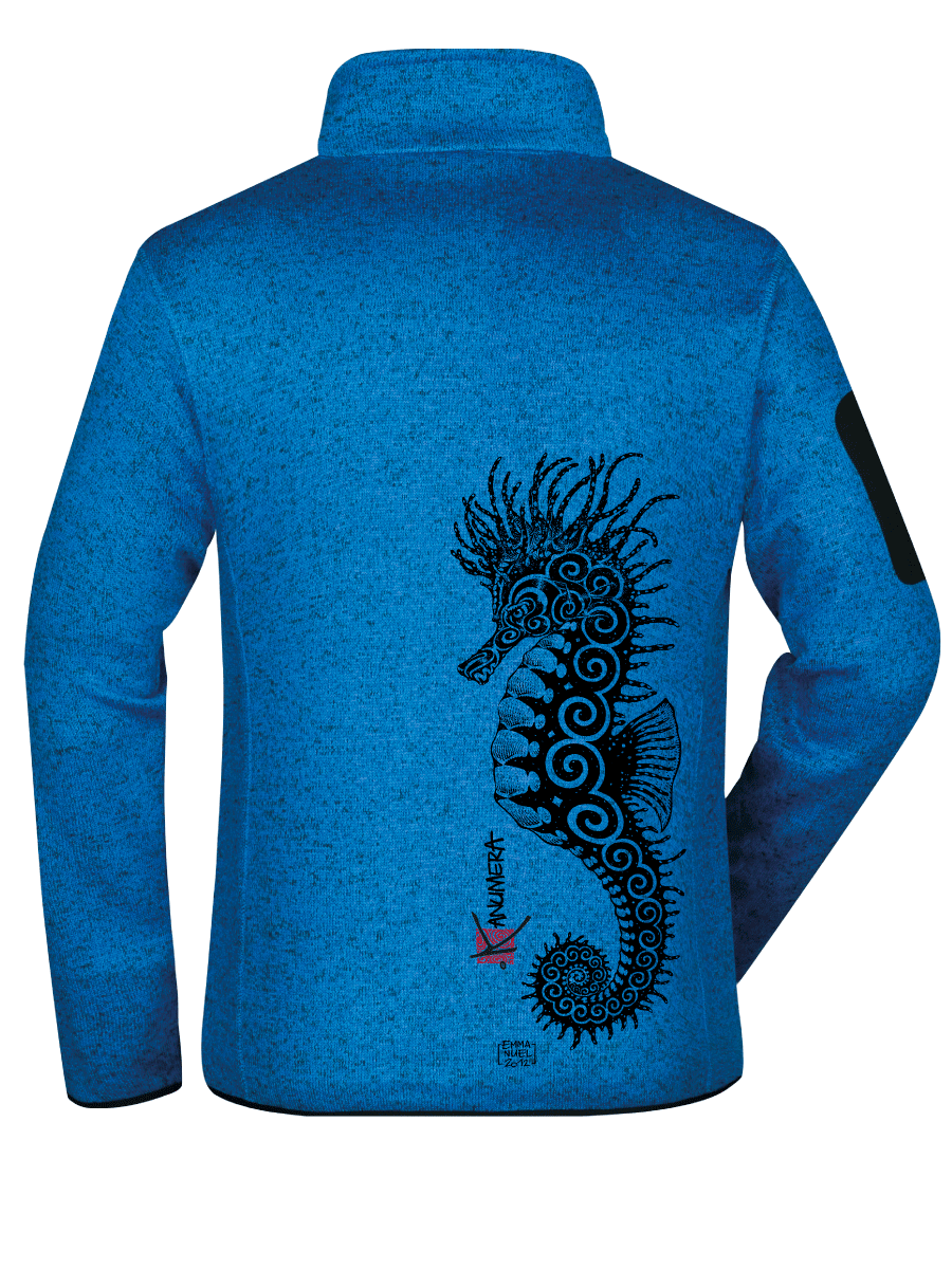 Veste en Polaire tricoté L'Hippocampe Tatoo