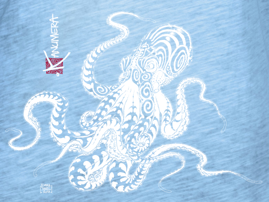 Octopus Ladies' Slub-Top