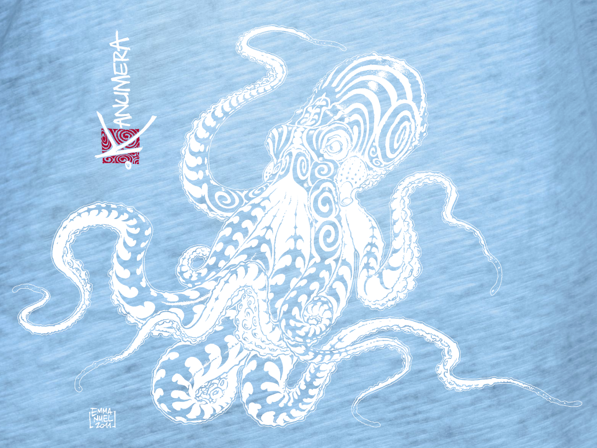 Octopus Ladies' Slub-Top