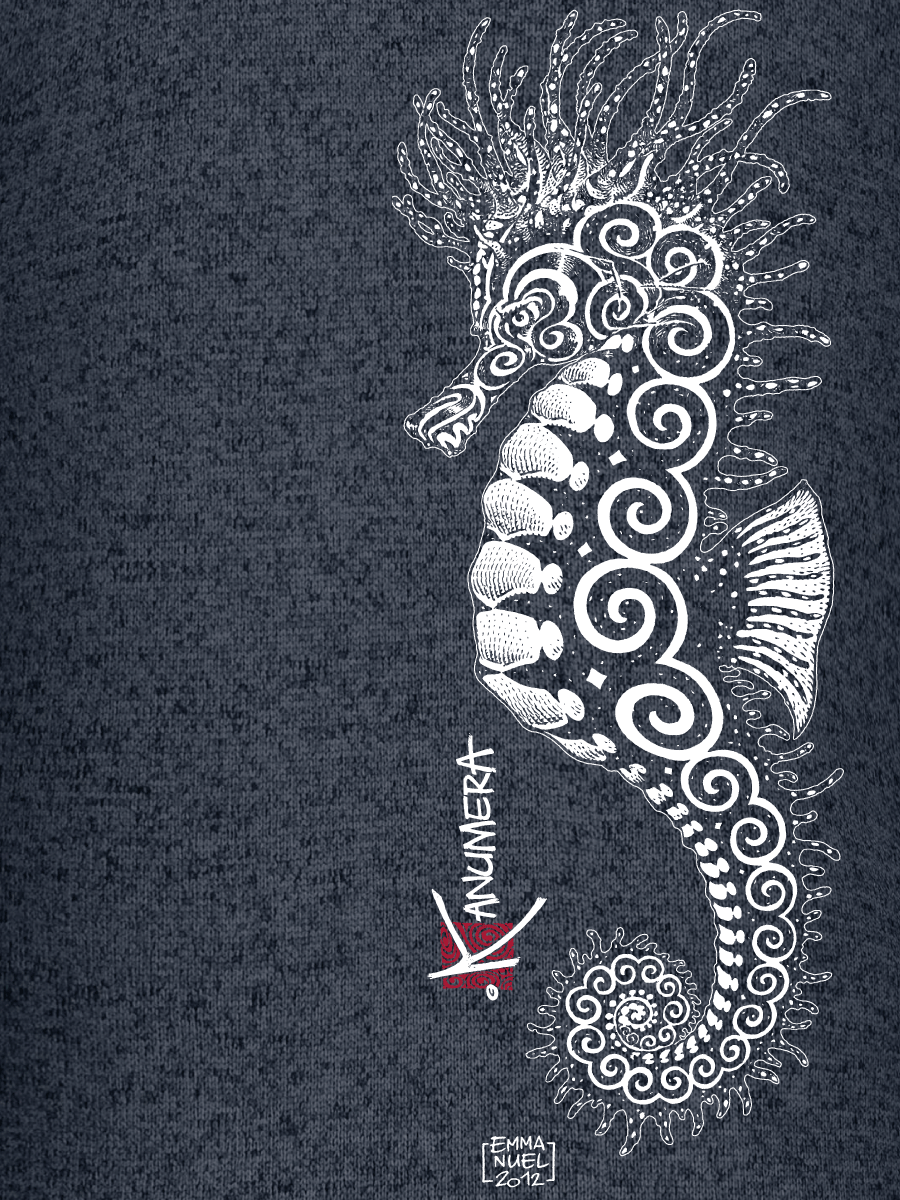 Veste en Polaire tricoté L'Hippocampe Tatoo