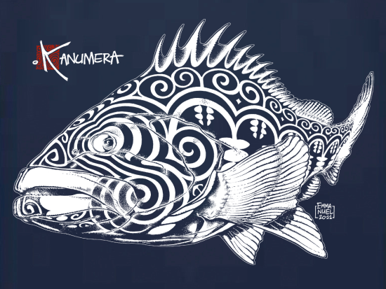 Grouper Kids T-shirt