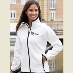 Veste zippée Femme Softshell Les Manchots Tatoos