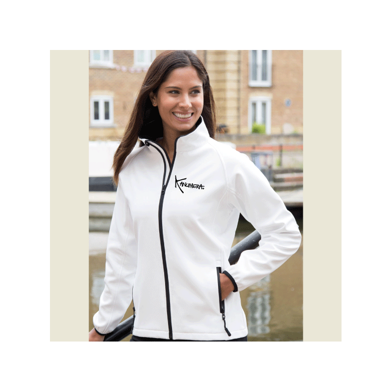 Veste zippée Femme Softshell Les Manchots Tatoos