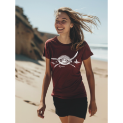 Turtles Ladies’ organic cotton crew neck T-shirt