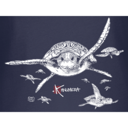 Turtles Ladies’ organic cotton crew neck T-shirt