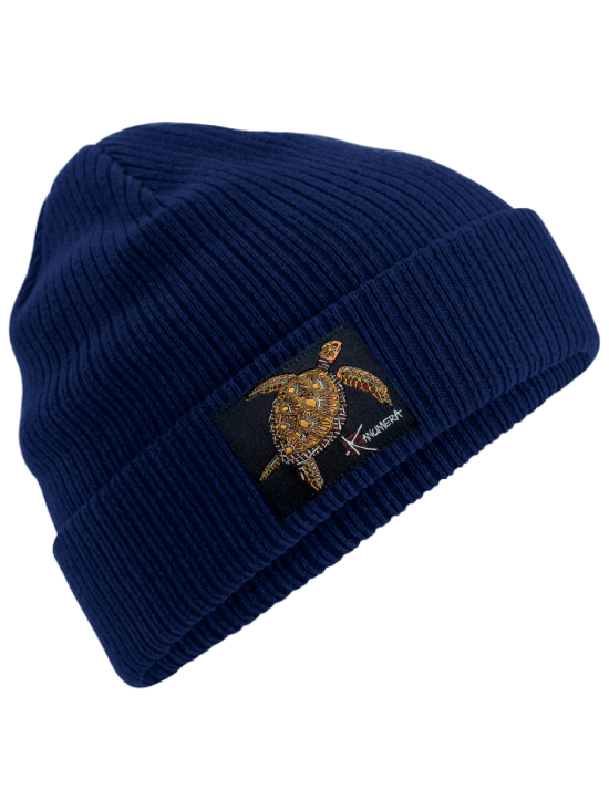 Turtle Organic Cotton Beanie