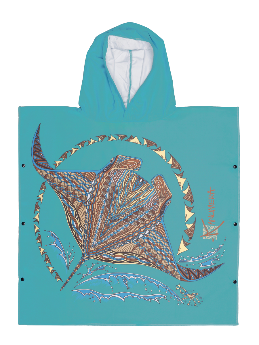 Poncho Microfibre Petit modèle Origine Les Raies