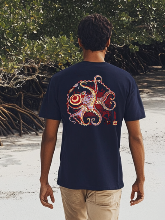 Octopus Adult T-shirt