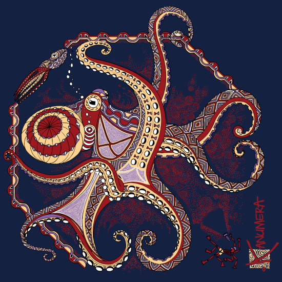 Octopus Adult T-shirt