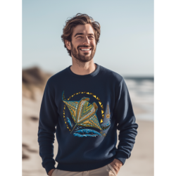 Sweat-shirt bio Origine Les Raies