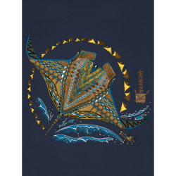 Sweat-shirt bio Origine Les Raies