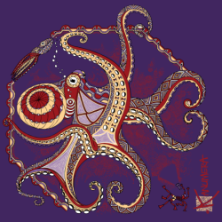 Octopus Adult T-shirt