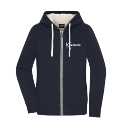 Veste à capuche femme doublée Sherpa Les Raies