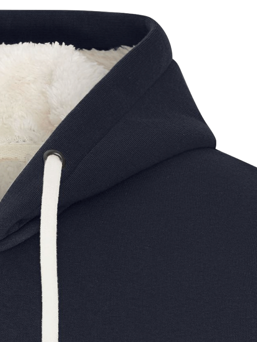 Veste à capuche femme doublée Sherpa Les Raies