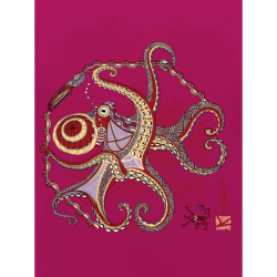 Octopus Loose organic T-shirt