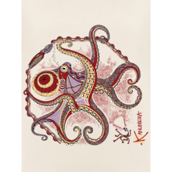Octopus Loose organic T-shirt