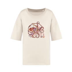 Octopus Loose organic T-shirt