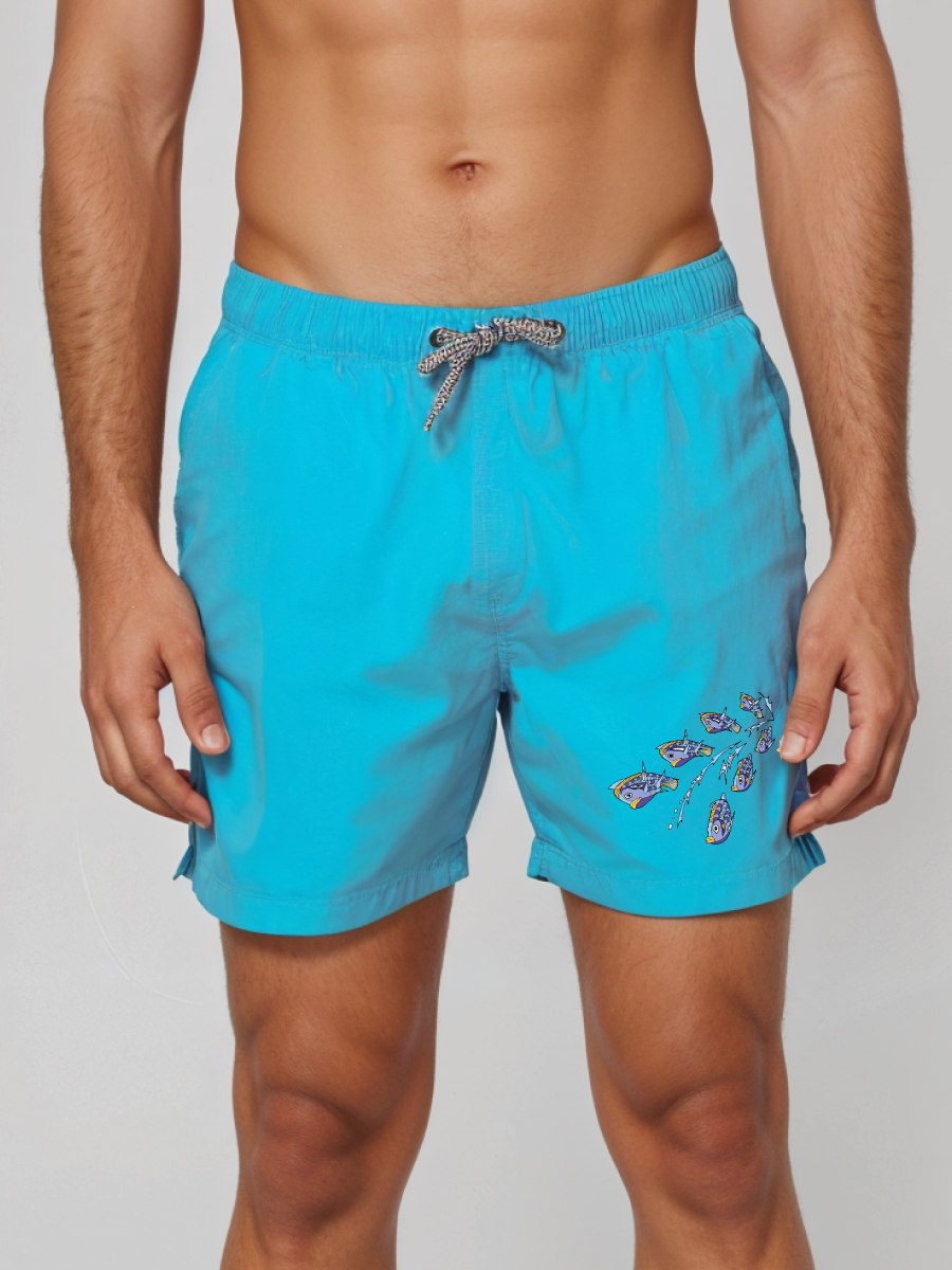 Short de Bain La Vague de Poissons
