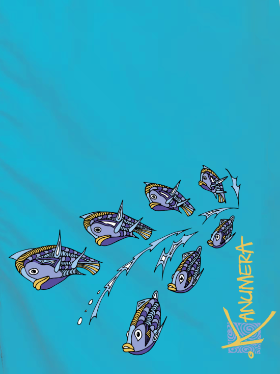 Short de Bain La Vague de Poissons