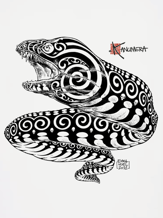 Organic moray t-shirt