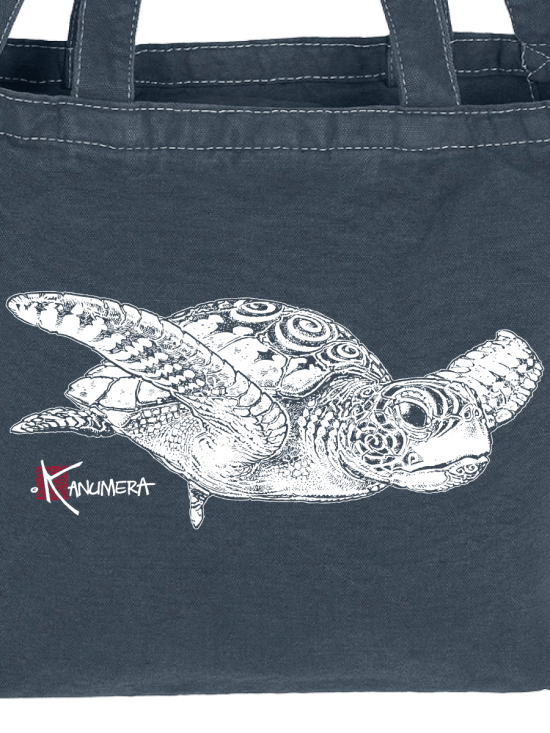 Turtles Large Canvas Shopper