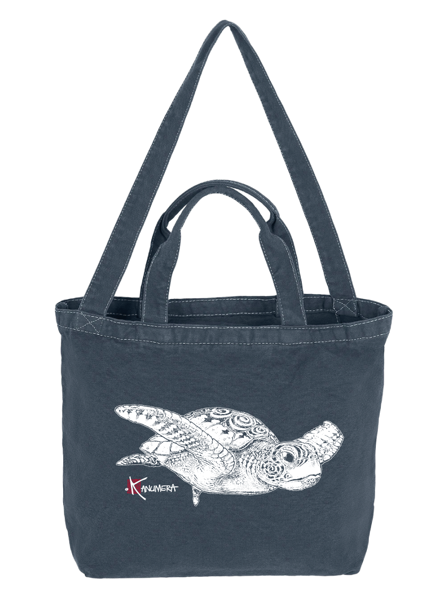Turtles Large Canvas Shopper