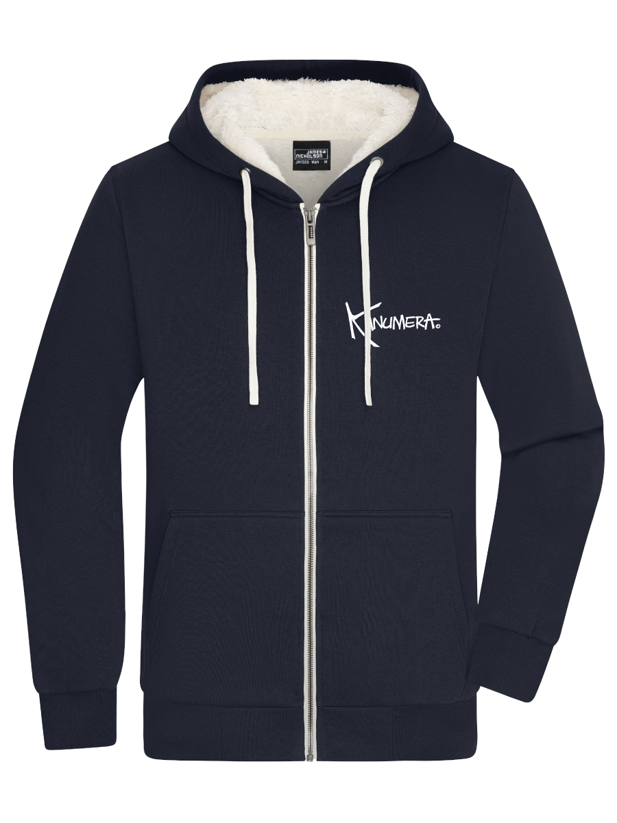 Veste à capuche doublée Sherpa Les Raies