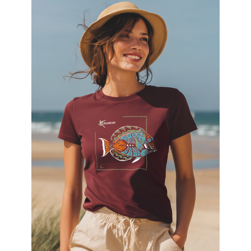 Achilles Fish Women’s Organic T-Shirt