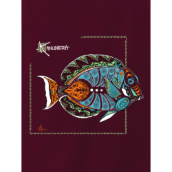 T-shirt bio Femme Poisson d'Achille