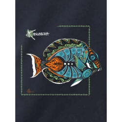 T-shirt bio Femme Poisson d'Achille