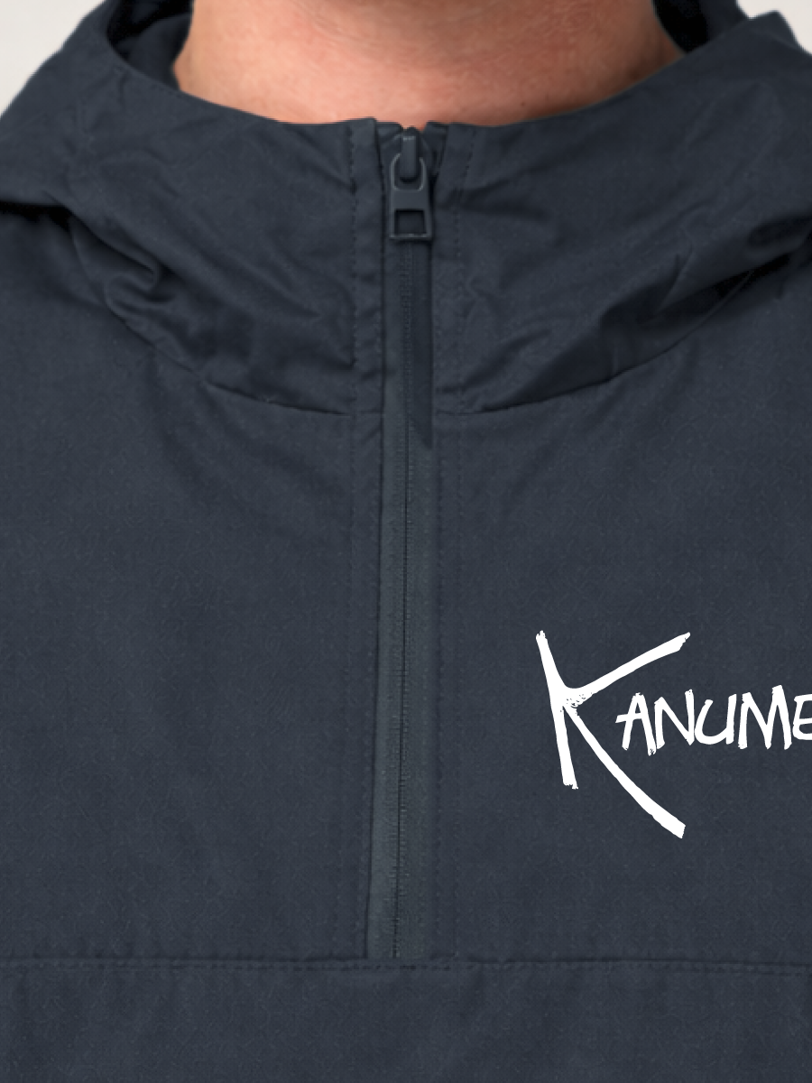 L'Onde Waterproof quarter-zip windbreaker