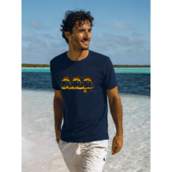 3 Dolphins Adult T-shirt