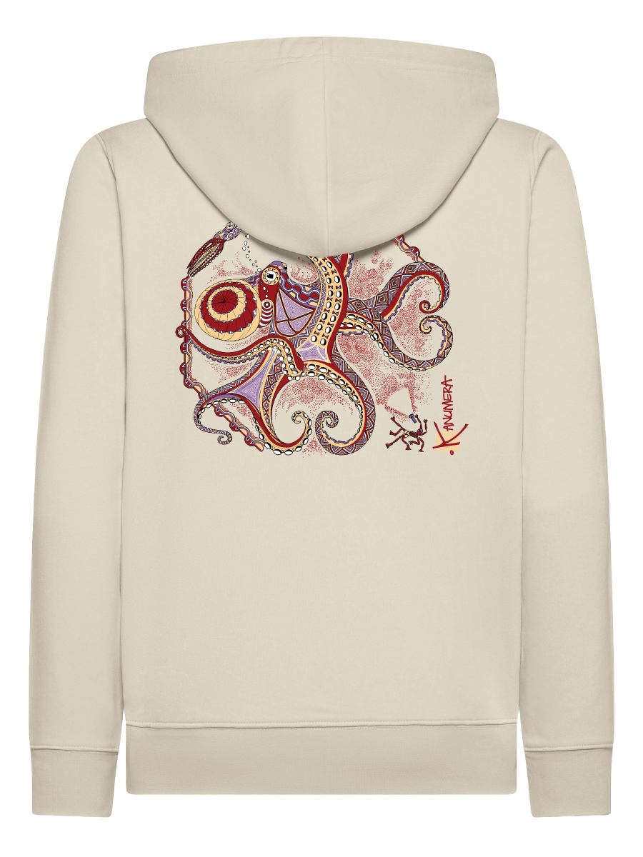 Octopus Unisexe Organic Sweat Shirt